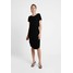 Noisy May Tall NMNOLA DRESS Sukienka z dżerseju black NOB21C015