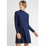 Vila VIGLOWA DRESS Sukienka z dżerseju black/clematis blue V1021C19Y