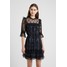 Needle & Thread ILLUSION DRESS Sukienka koktajlowa washed black NT521C046