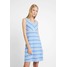 TOM TAILOR Sukienka letnia blue/white TO221C0BR
