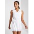 Nike Performance SLAM Sukienka sportowa white/black N1241L01A