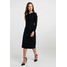 J.CREW PETITE DRESS SOLID Sukienka z dżerseju black JC521C001