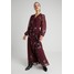 Hope & Ivy Petite FLORAL BLOUSON SLEEVE WRAP DRESS Długa sukienka burgundy HOL21C00S