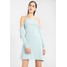 Weekday SHILOH DRESS Sukienka z dżerseju light blue WEB21C012