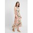 Dorothy Perkins HALTER PRINT PLEAT DRESS Długa sukienka blush DP521C1Z7