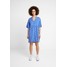 Monki NELLY DRESS Sukienka koszulowa blue MOQ21C02Z