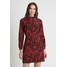 Dorothy Perkins LEOPARD KNOT DRESS Sukienka letnia red DP521C1SR