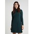 Dorothy Perkins HIGH NECK FIT AND FLARE DRESS Sukienka z dżerseju green DP521C1SJ