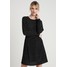 TOM TAILOR DENIM PRINTED DRESS Sukienka letnia black TO721C06S