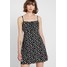 Hollister Co. BABYDOLL DRESS Sukienka letnia black H0421C01G