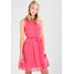 Esprit Collection DOTTED PLUMETI Sukienka letnia pink fuchsia ES421C0N3