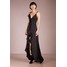 For Love & Lemons ISABELLA RUFFLED DRESS Długa sukienka black F0221C026