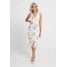 Wallis Petite EXCLUSIVE FLORAL HANKY HEM Długa sukienka ivory WP021C05M