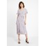 New Look PRINT THRU MIDI DRESS Sukienka koszulowa grey NL021C11N