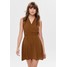 ONLY Sukienka letnia brown ON321C1G4