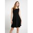 edc by Esprit DRESS Sukienka z dżerseju black ED121C0MH