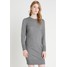 ONLY ONLQUEEN DRESS Sukienka dzianinowa medium grey melange ON321C13G