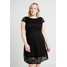 Vero Moda Curve VMSASSA CAPSL SHORT DRESS Sukienka koktajlowa black VEE21C015