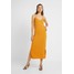 PIECES Tall PCFREJA SLIP DRESS Długa sukienka cadmium yellow PIP21C005