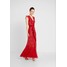 Maya Deluxe EMBELLISHED MAXI DRESS WITH SASH BOW TIE Suknia balowa red M2Z21C044