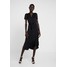 Vero Moda Tall VMALBA BELT DRESS Sukienka koszulowa black VEB21C03H