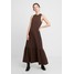 EDITED FELISA DRESS Długa sukienka chestnut EDD21C002