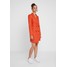 UNIQUE 21 ASYMMETRIC DOUBLE BREASTED BLAZER DRESS Sukienka koszulowa orange UNK21C009