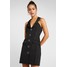 4th & Reckless Petite MINI DRESS Sukienka koszulowa black 4T121C00E