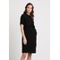 New Look Maternity DRAWSTRING WAIST Sukienka koszulowa black N0B29F04O