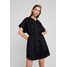 Monki SIGNE DRESS Sukienka koszulowa black MOQ21C04F