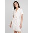 Even&Odd TUXEDO DRESS Sukienka z dżerseju off-white EV421C0XQ