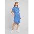Monki NINNI DRESS Sukienka letnia blue/white MOQ21C03V