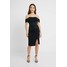 Miss Selfridge Petite STRUCTURED DRESS Sukienka letnia black PY021C03N