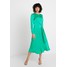Ghost MINDY DRESS Długa sukienka green GH421C008