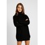 Missguided Petite ROLL NECK BASIC DRESS Sukienka dzianinowa black M0V21C076