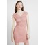Vero Moda VMSASSA V-NECK SHORT DRESS Sukienka koktajlowa misty rose VE121C1OX