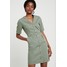 Selected Femme SLFLISE DRESS Sukienka koszulowa deep lichen green SE521C0P8