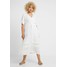 Fashion Union Plus MIDI DRESS WITH TRIM Sukienka letnia white FAJ21C013