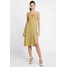 Hollister Co. CHASE SMOCKED SCOOP NECK Sukienka letnia yellow H0421C01C