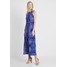 Wallis AZTEC SPLIT Długa sukienka blue WL521C0OB