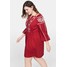 Violeta by Mango BORDADO Sukienka letnia red VM421C0LW