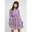 Liu Jo Jeans ABITO SHORT DRESS Sukienka koszulowa purple L2521C02Y