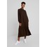 Weekday HELGA DRESS Sukienka koszulowa dark brown WEB21C03K
