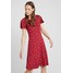 Esprit MIDI DRESS Sukienka z dżerseju dark red ES121C0T3