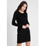 Cotton On SALLY LONG SLEEVE DRESS Sukienka etui black C1Q21C001