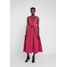 Vivienne Westwood Anglomania NEW SATURDAY DRESS Długa sukienka fuschia VW621C03A