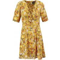Topshop SECRET GARDEN TEA Sukienka letnia mustard TP721C0CA-E11