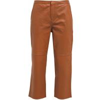 Part Two CRITTA Spodnie skórzane brown P2121A00M-O11