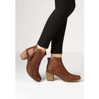 pier one ankle boot brandy