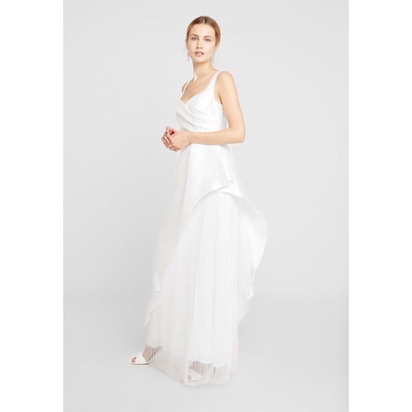 Adrianna Papell MIKADO LONG DRESS Suknia balowa ivory AD421C0BS